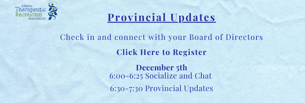 Provincial Update
